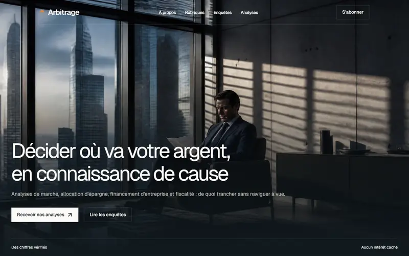 Aperçu design Arbitrage