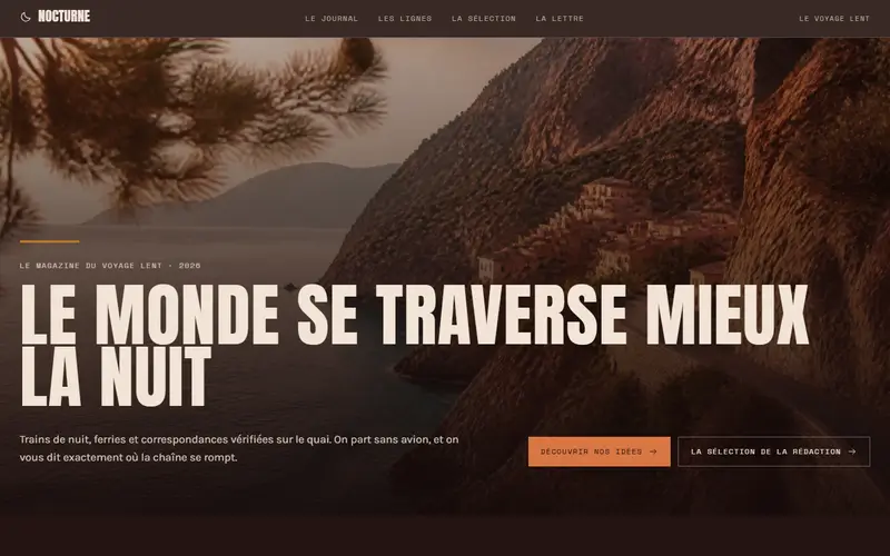 Aperçu design Nocturne