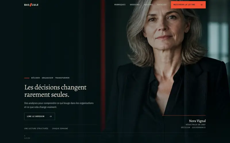 Aperçu design Bascule