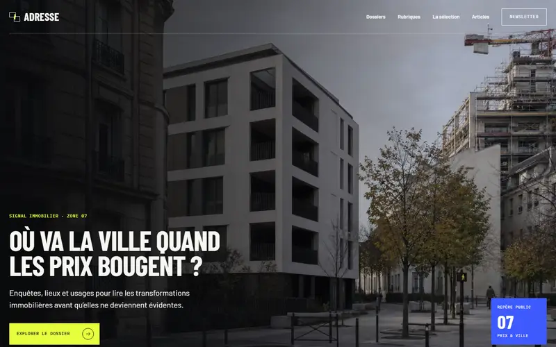 Aperçu design Adresse