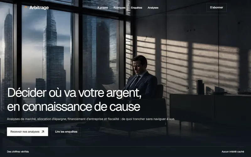 Aperçu design Arbitrage