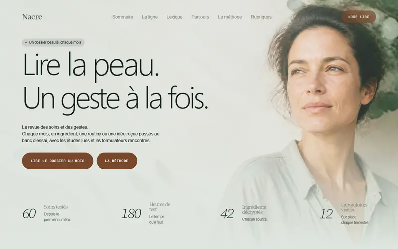 Aperçu design Nacre