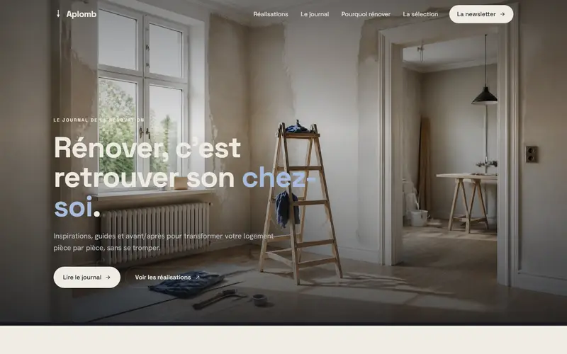 Aperçu design Aplomb