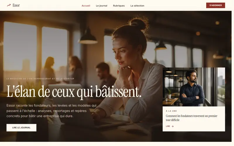 Aperçu design Essor
