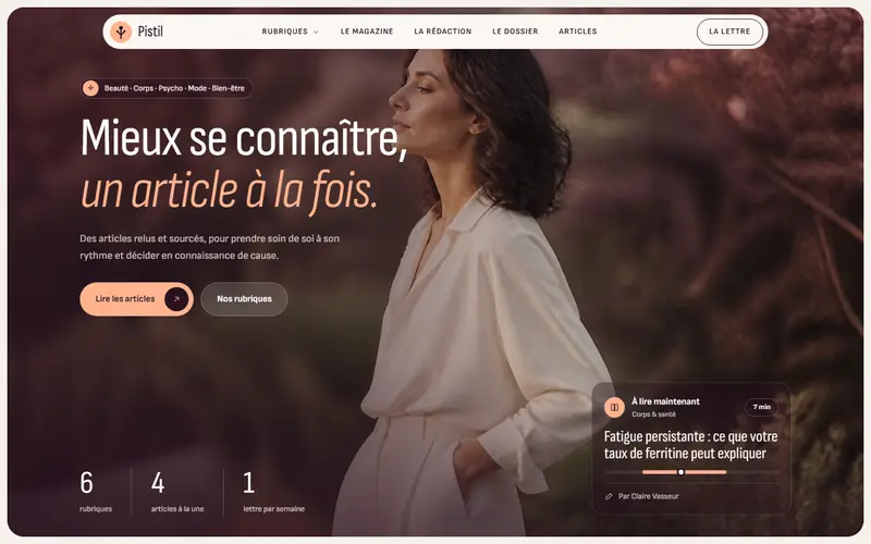 Aperçu design Pistil