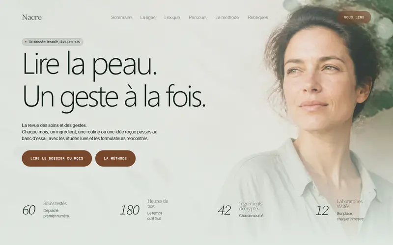 Aperçu design Nacre