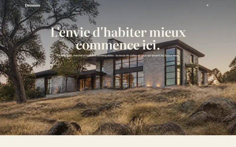 Aperçu design Demeure