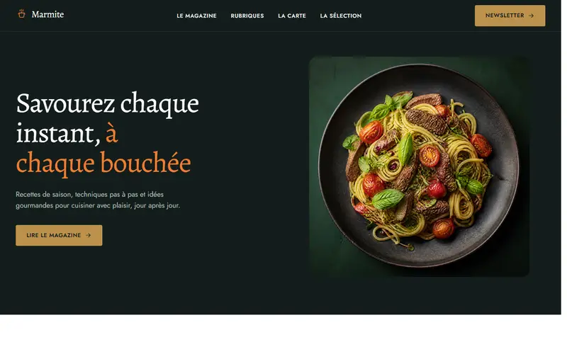Aperçu design Marmite