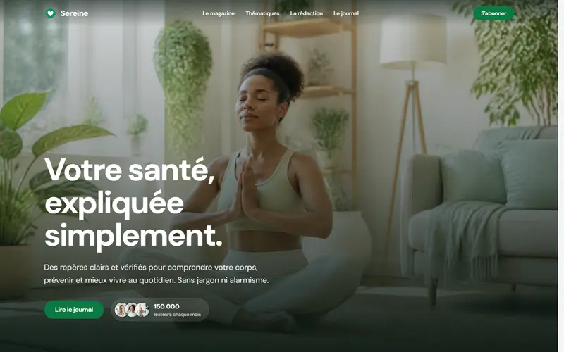 Aperçu design Sereine