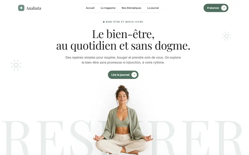 Aperçu design Anahata